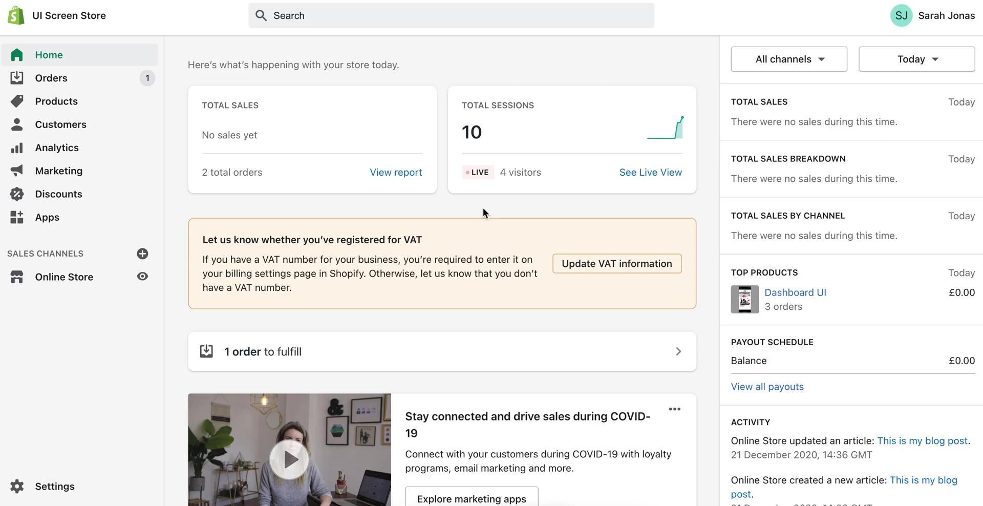General browsing on Shopify video thumbnail