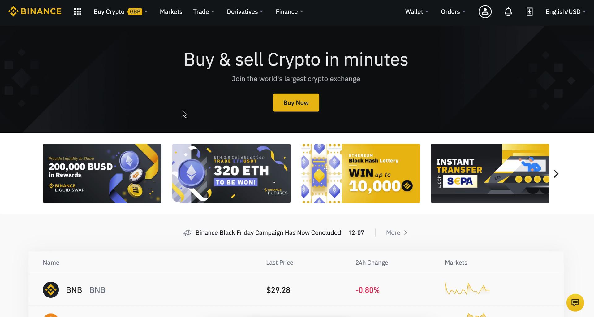 Buying crypto currency on Binance video thumbnail