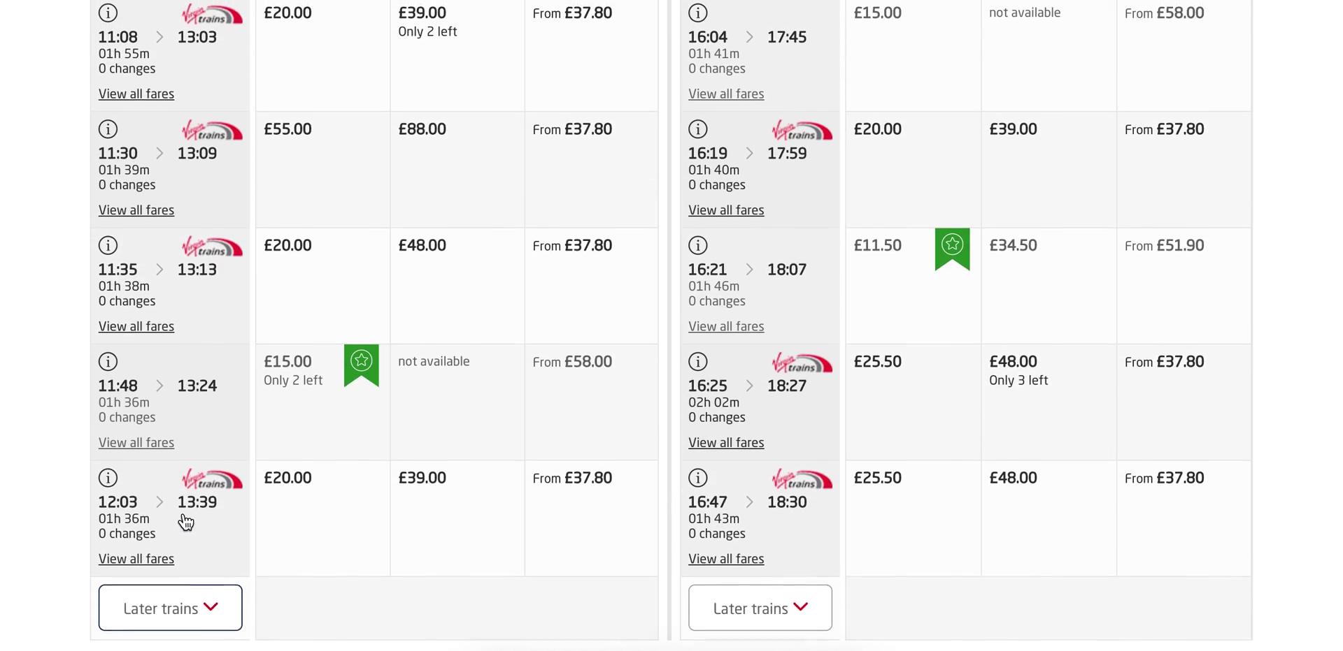 Booking transport on Virgin Trains East Coast video thumbnail