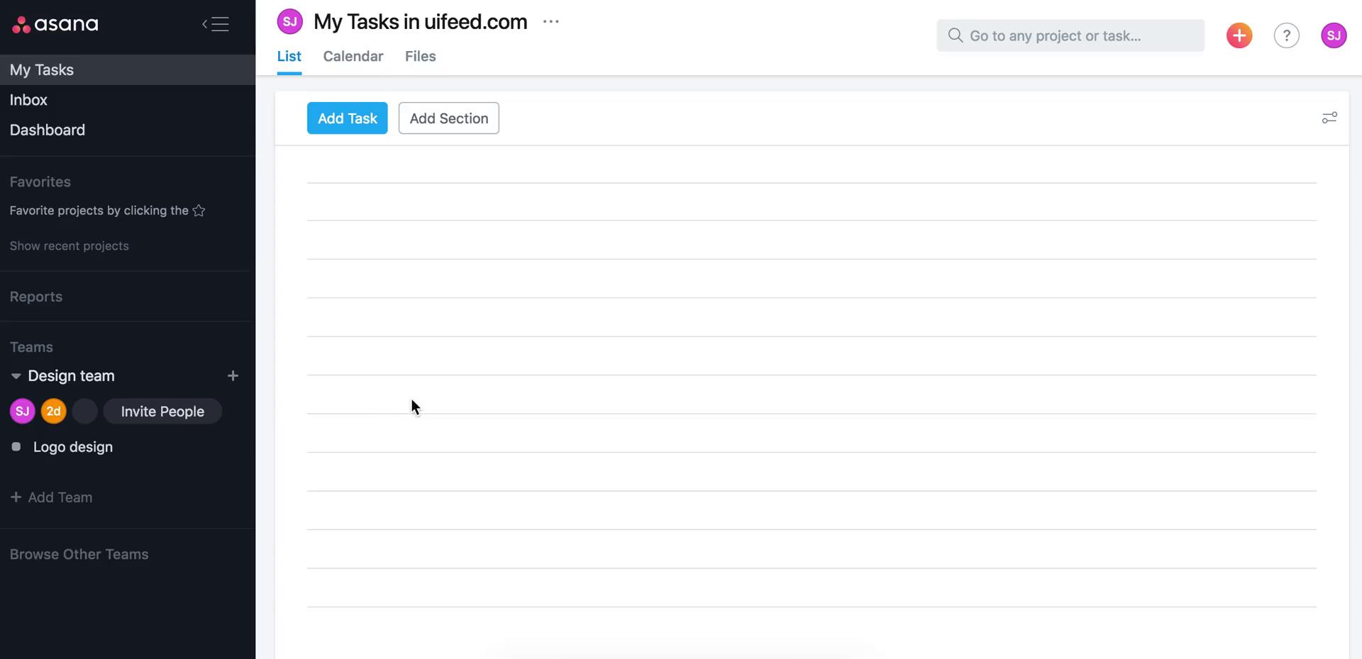 Inviting people on Asana video thumbnail