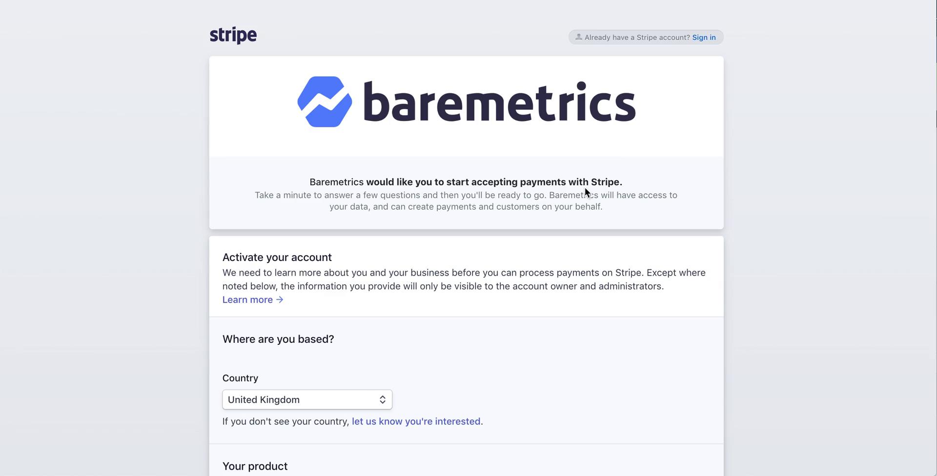 Onboarding on Baremetrics video thumbnail