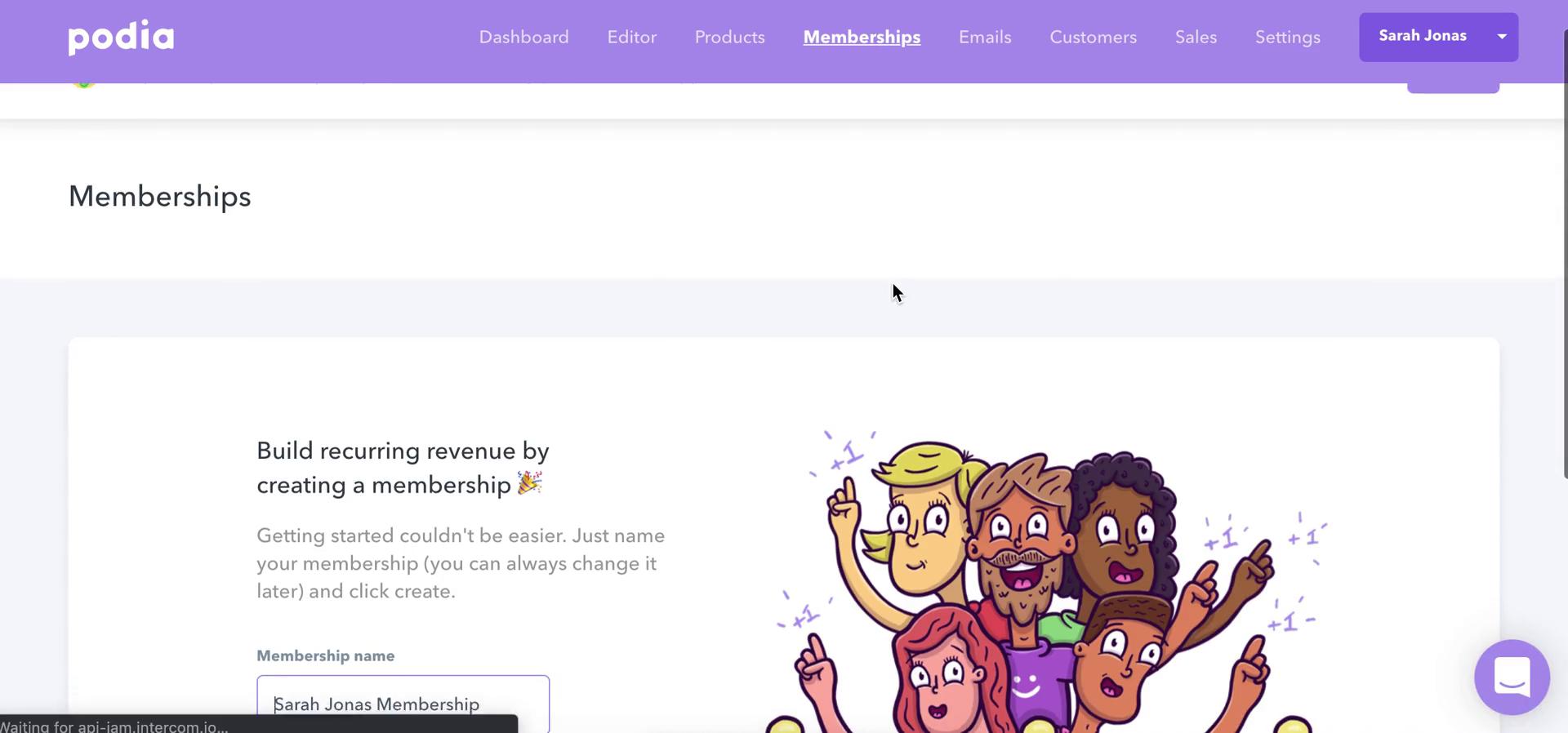 Create a membership site on Podia video thumbnail