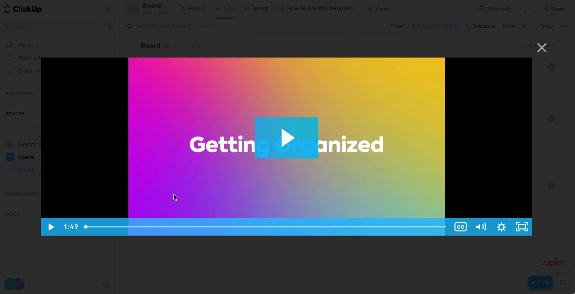 Onboarding screenshot