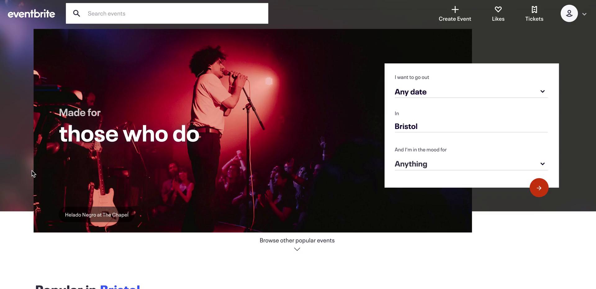 General browsing on Eventbrite video thumbnail