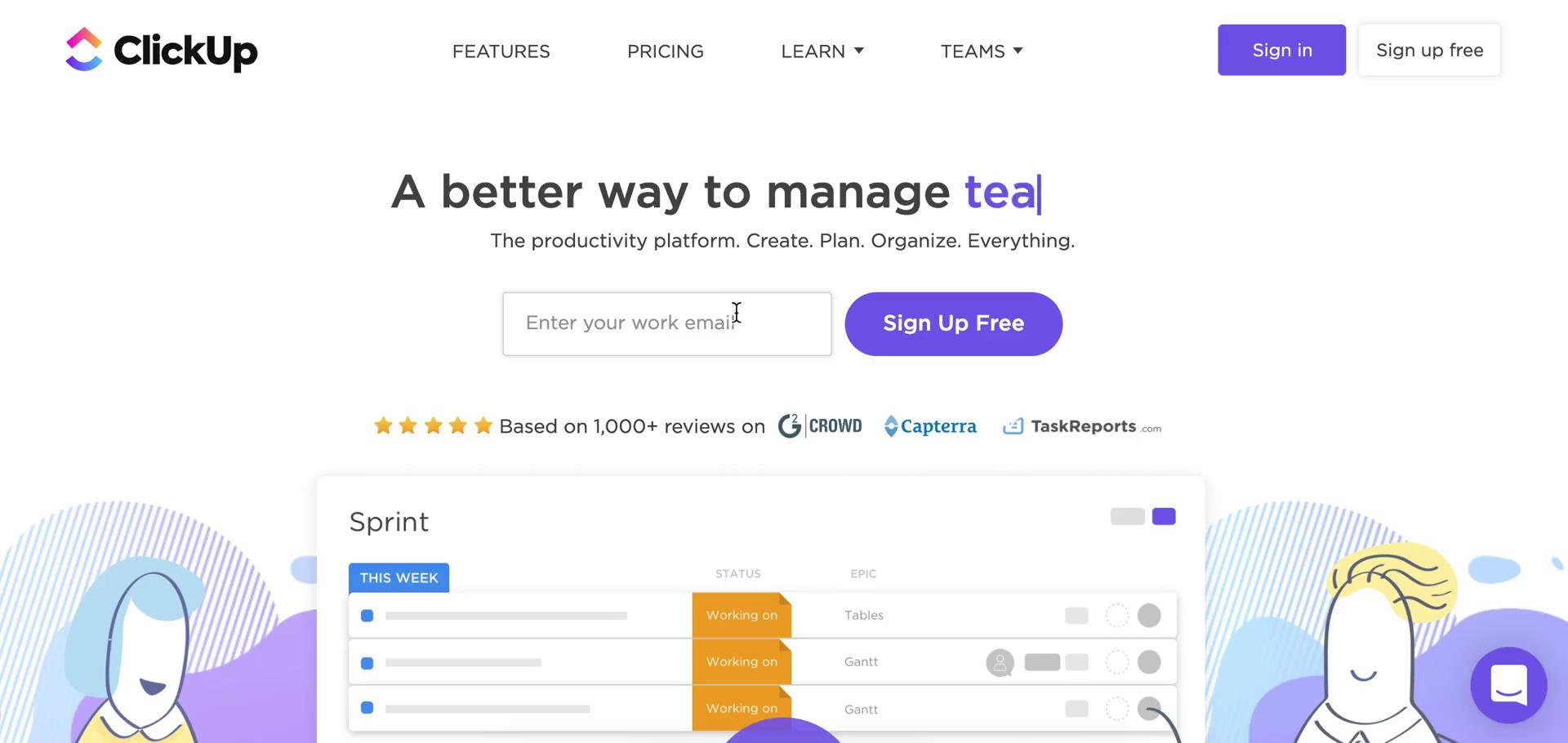 Onboarding on ClickUp video thumbnail