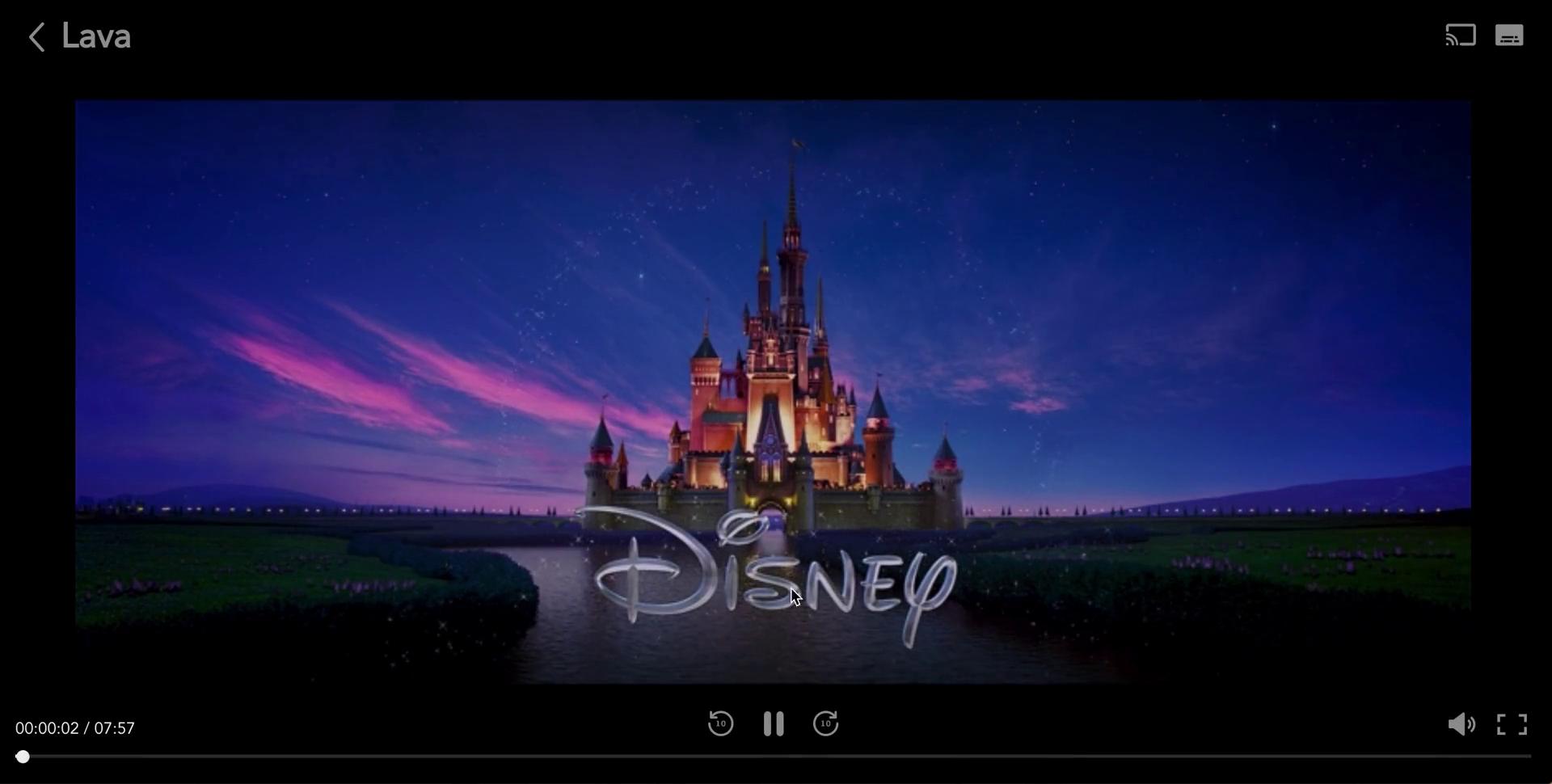 Watching videos on Disney+ video thumbnail