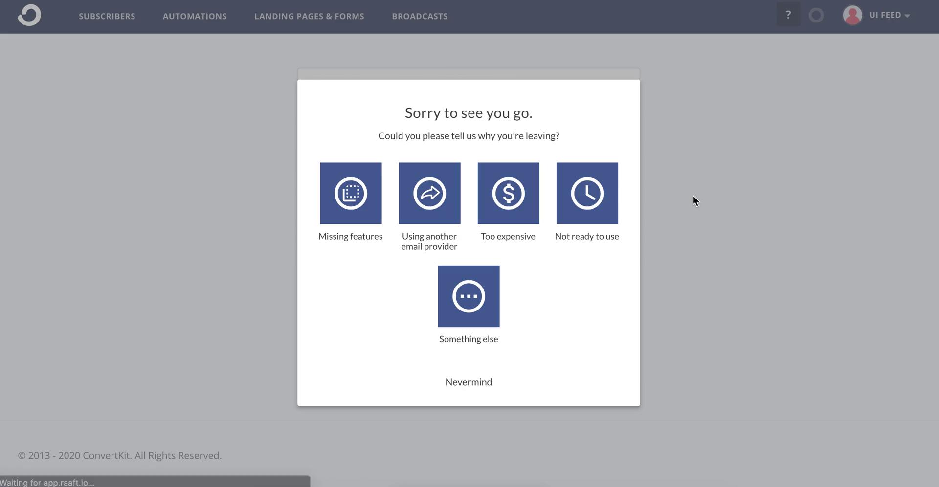 Cancelling your subscription on ConvertKit video thumbnail