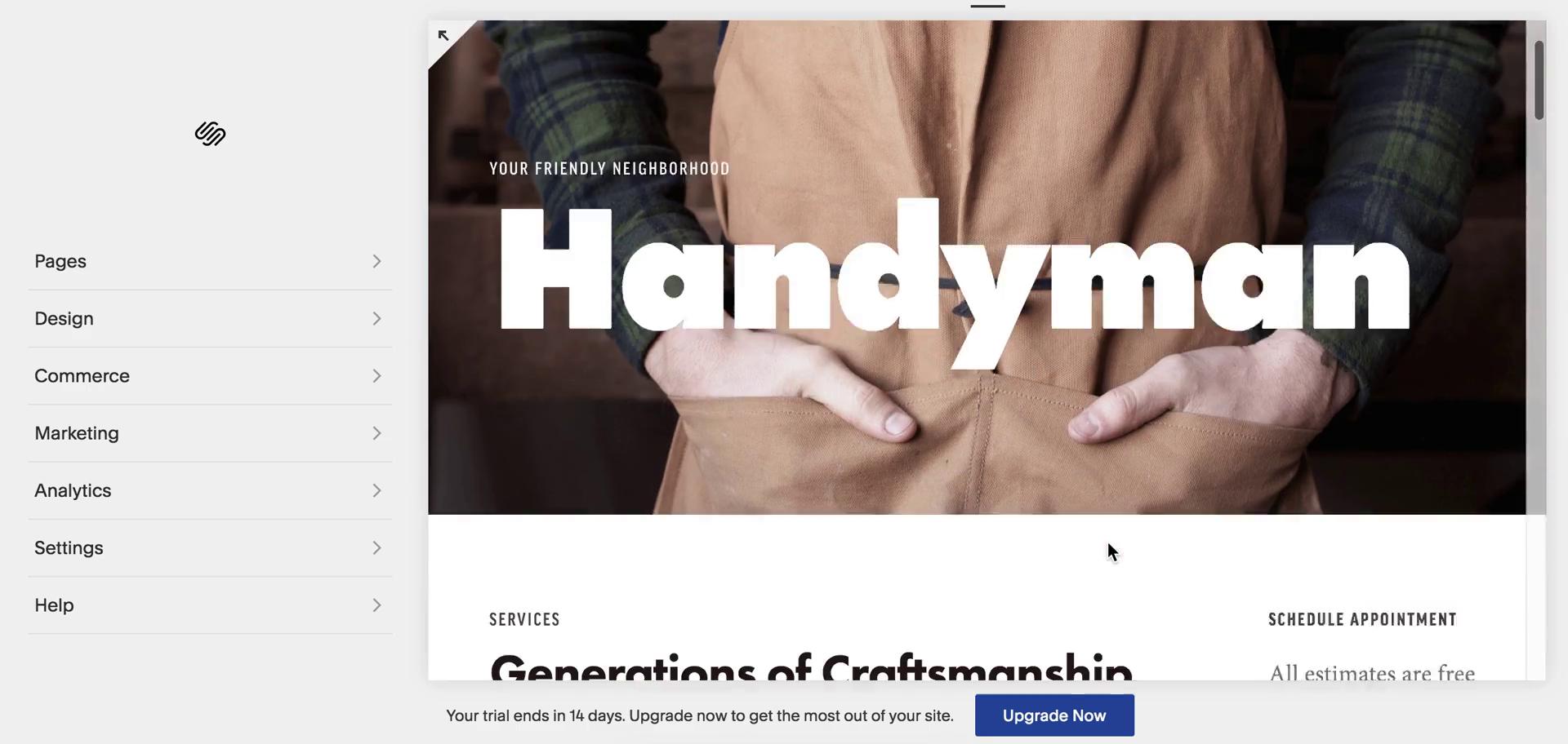 Creating a website on Squarespace video thumbnail