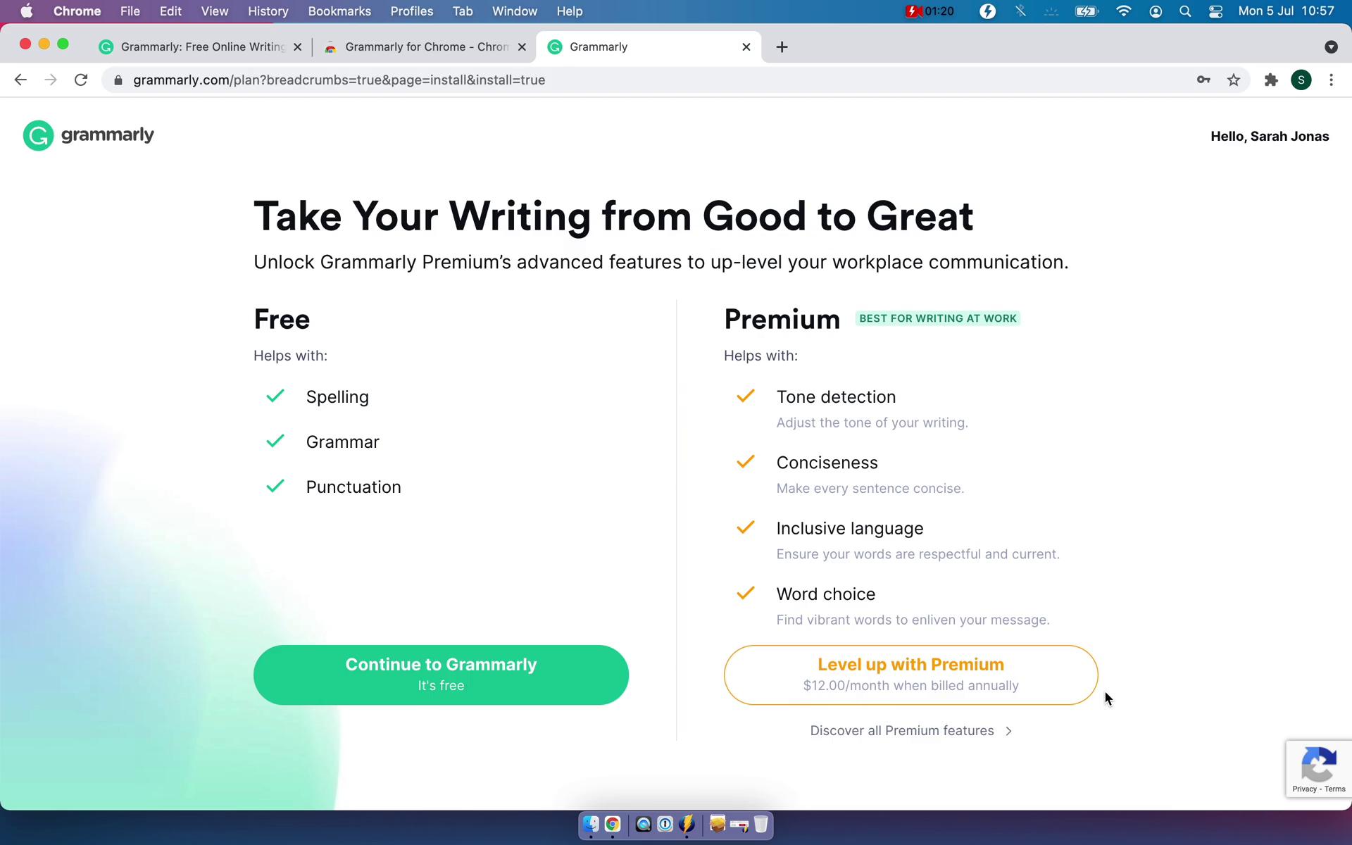 Onboarding screenshot