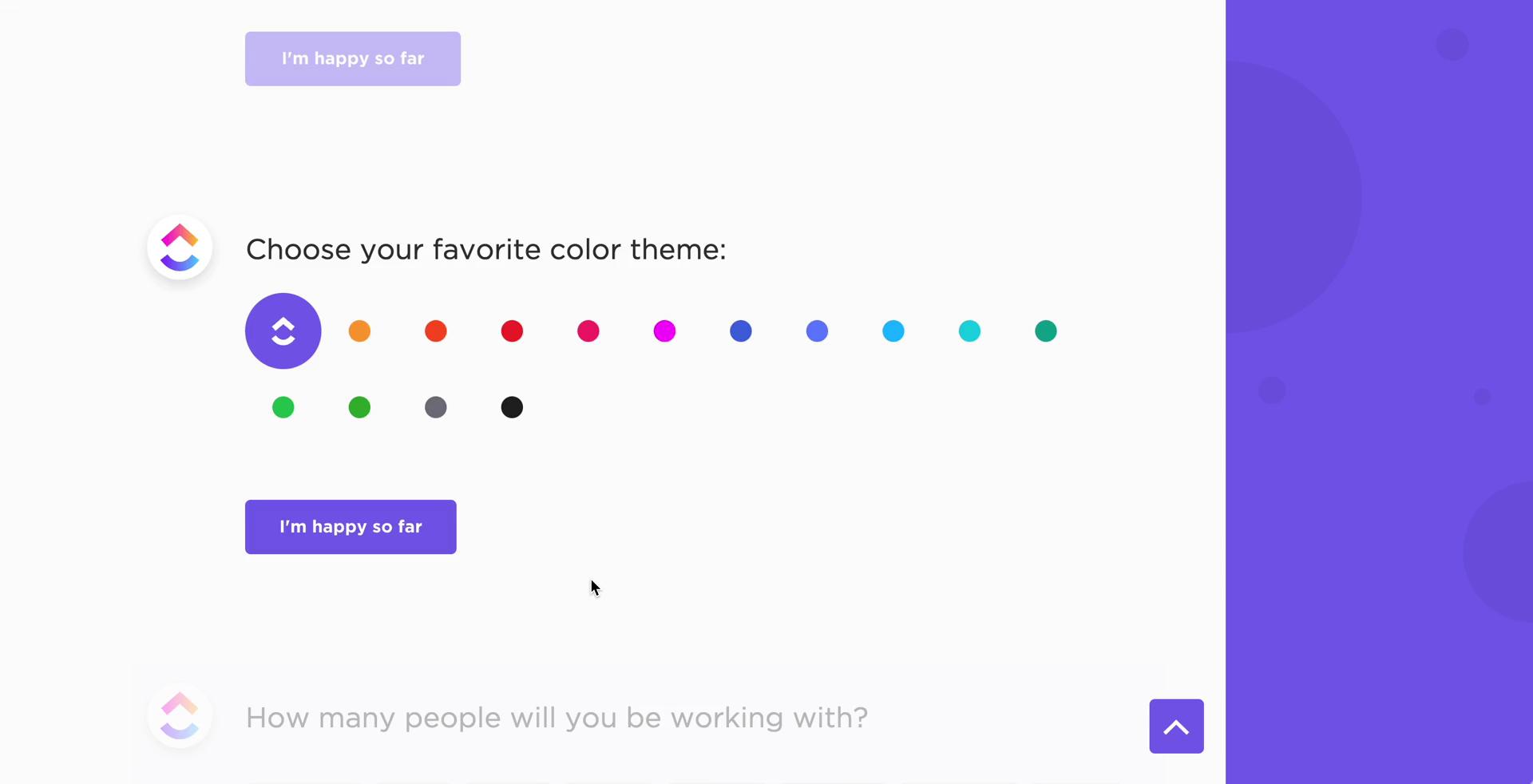 Onboarding screenshot