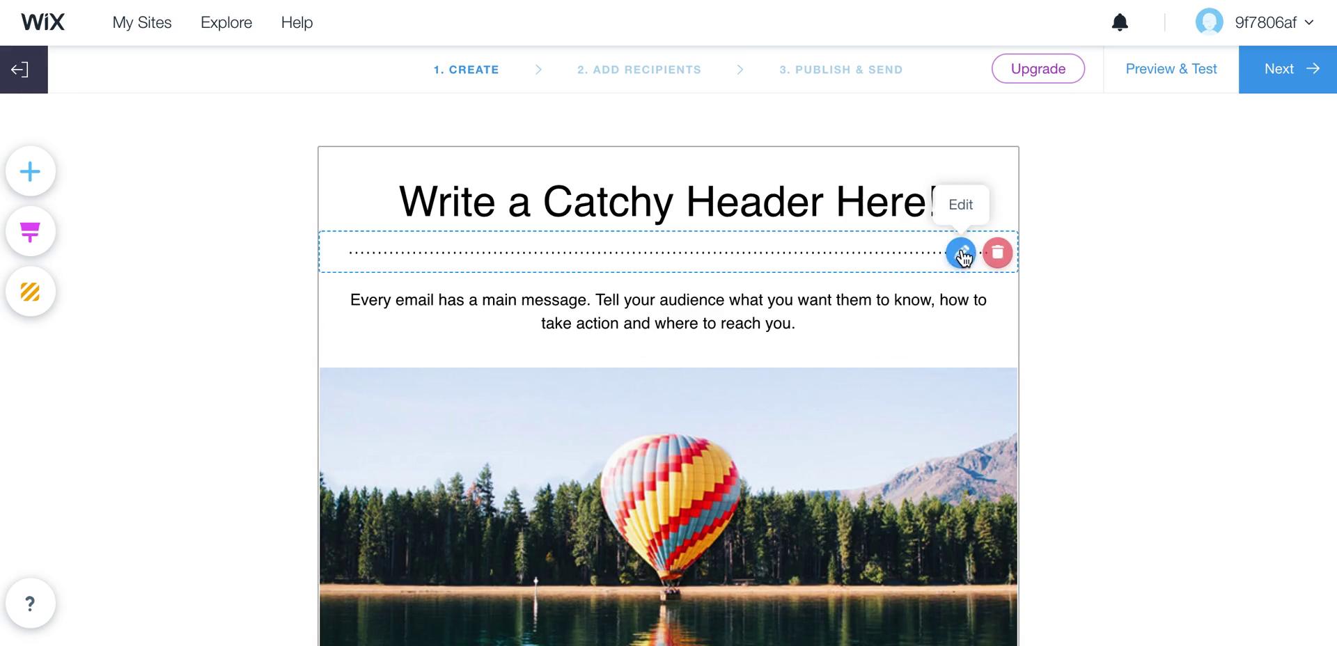 Creating an email campaign on Wix video thumbnail