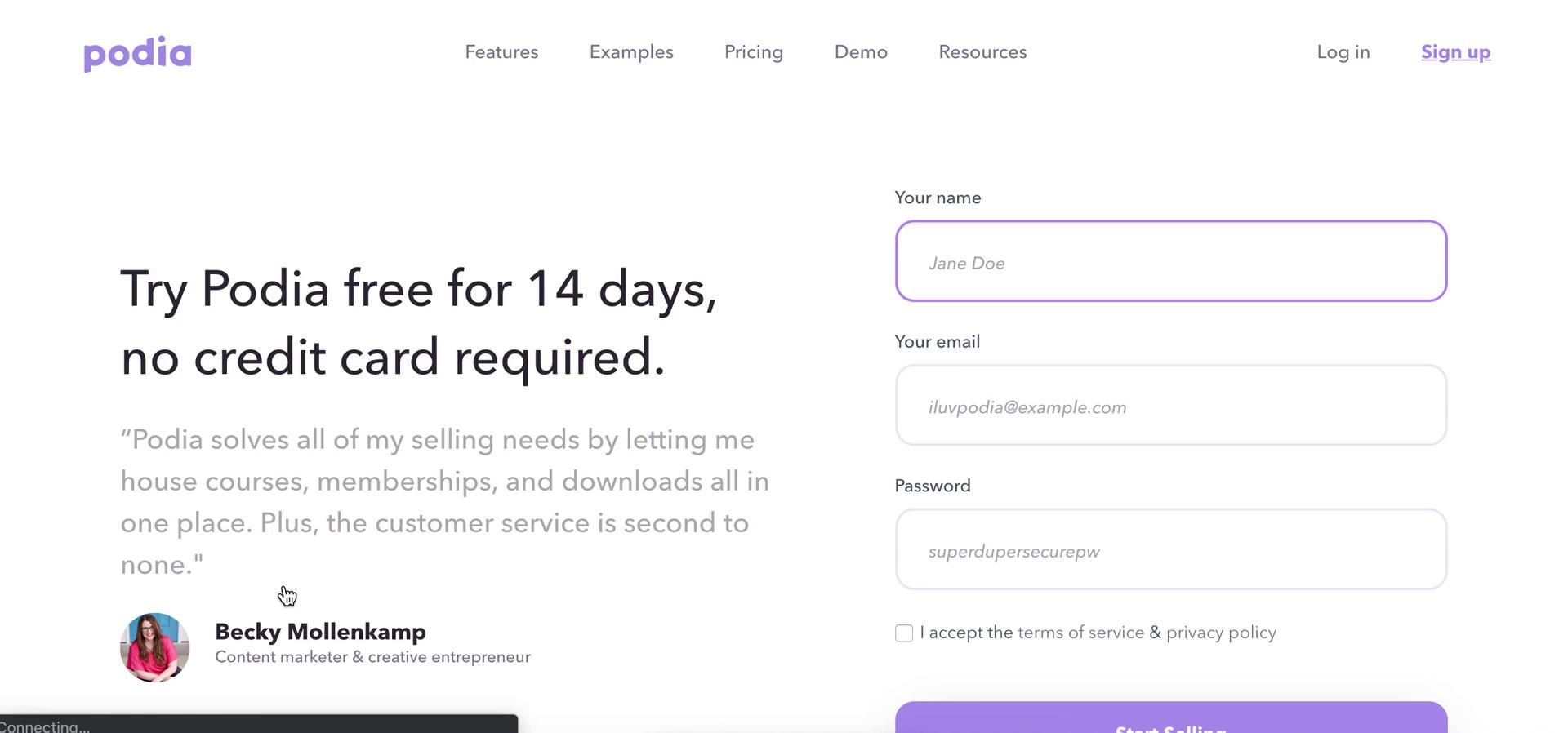 Onboarding on Podia video thumbnail