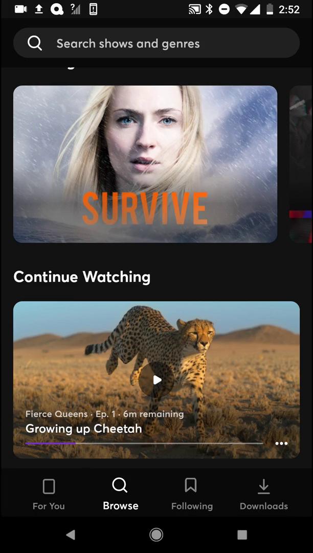 Searching on Quibi video thumbnail