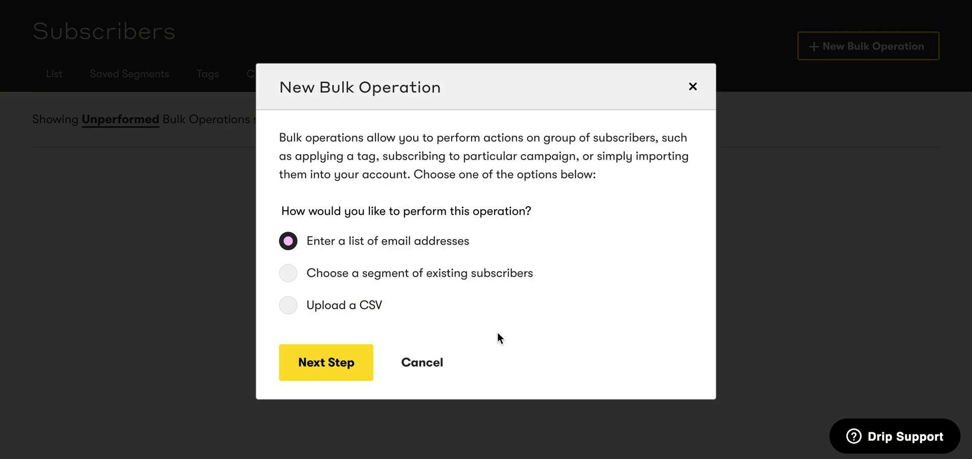 CSV import on Drip video thumbnail