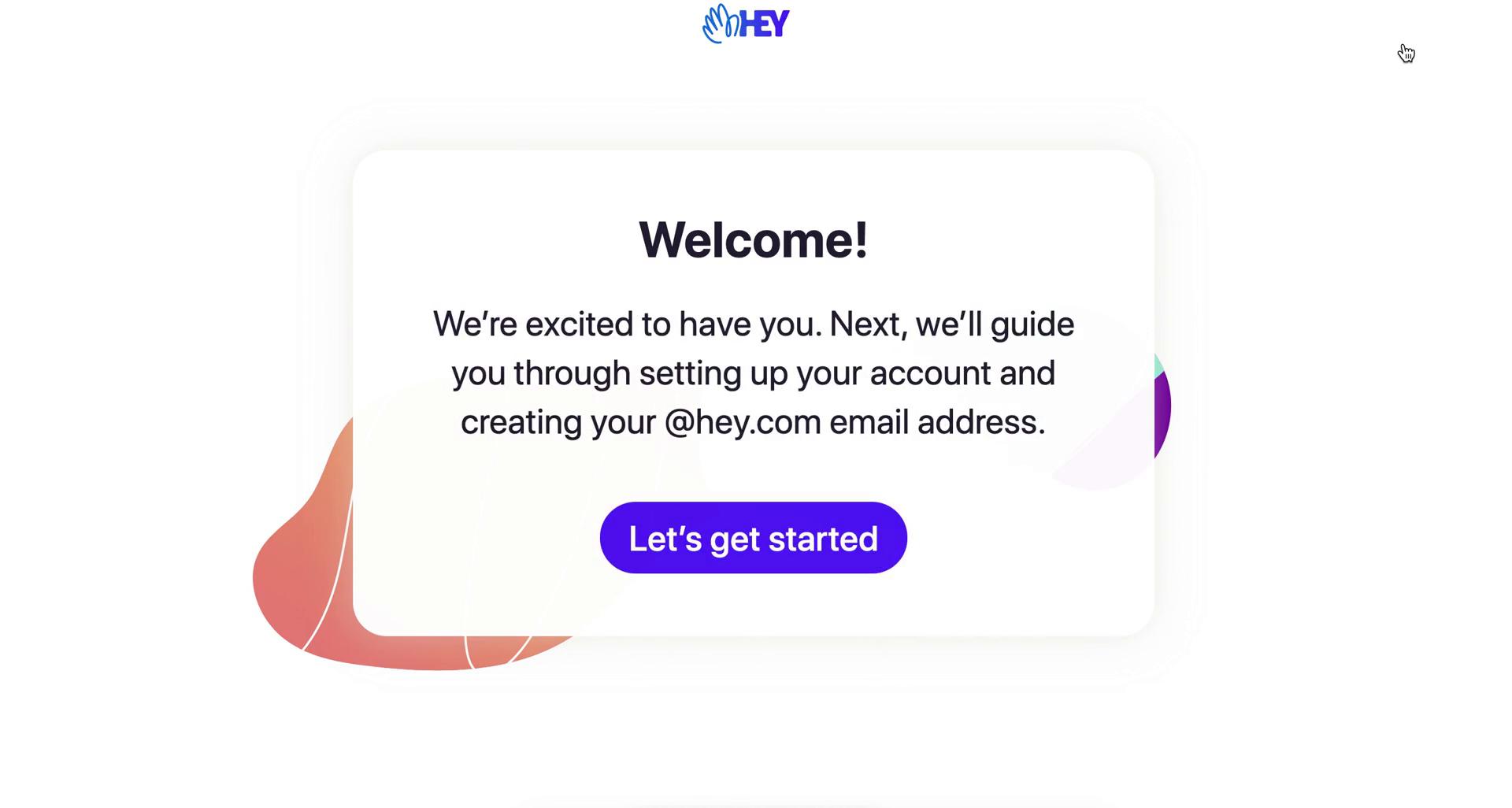 Onboarding on Hey video thumbnail