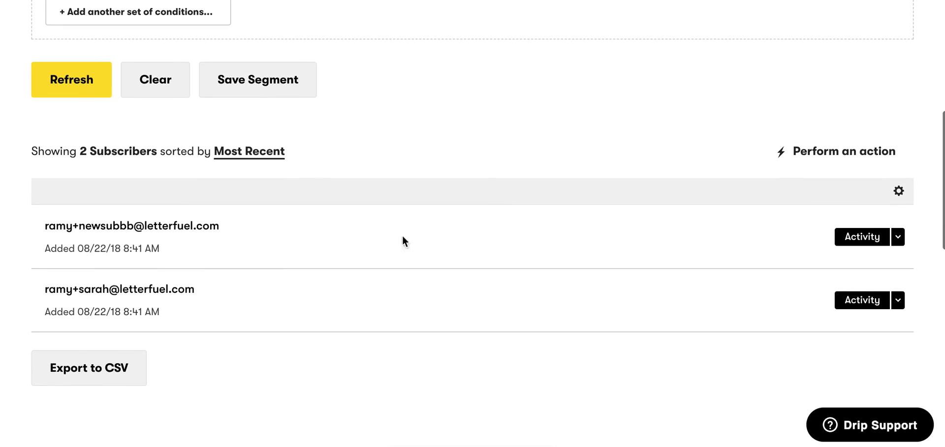 Exporting data on Drip video thumbnail