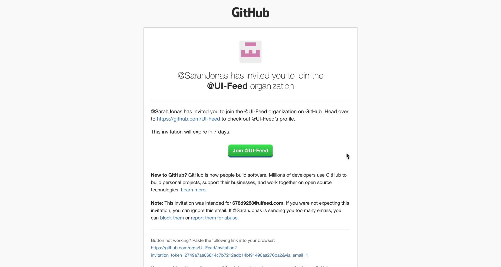 Accepting an invite on GitHub video thumbnail