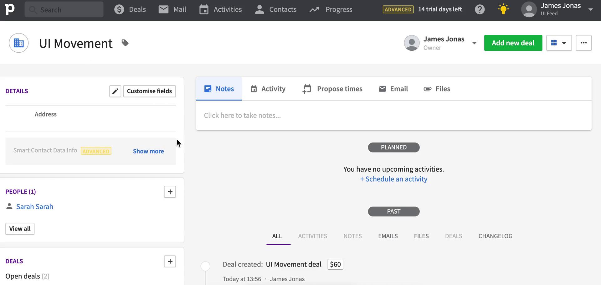 Searching on Pipedrive video thumbnail