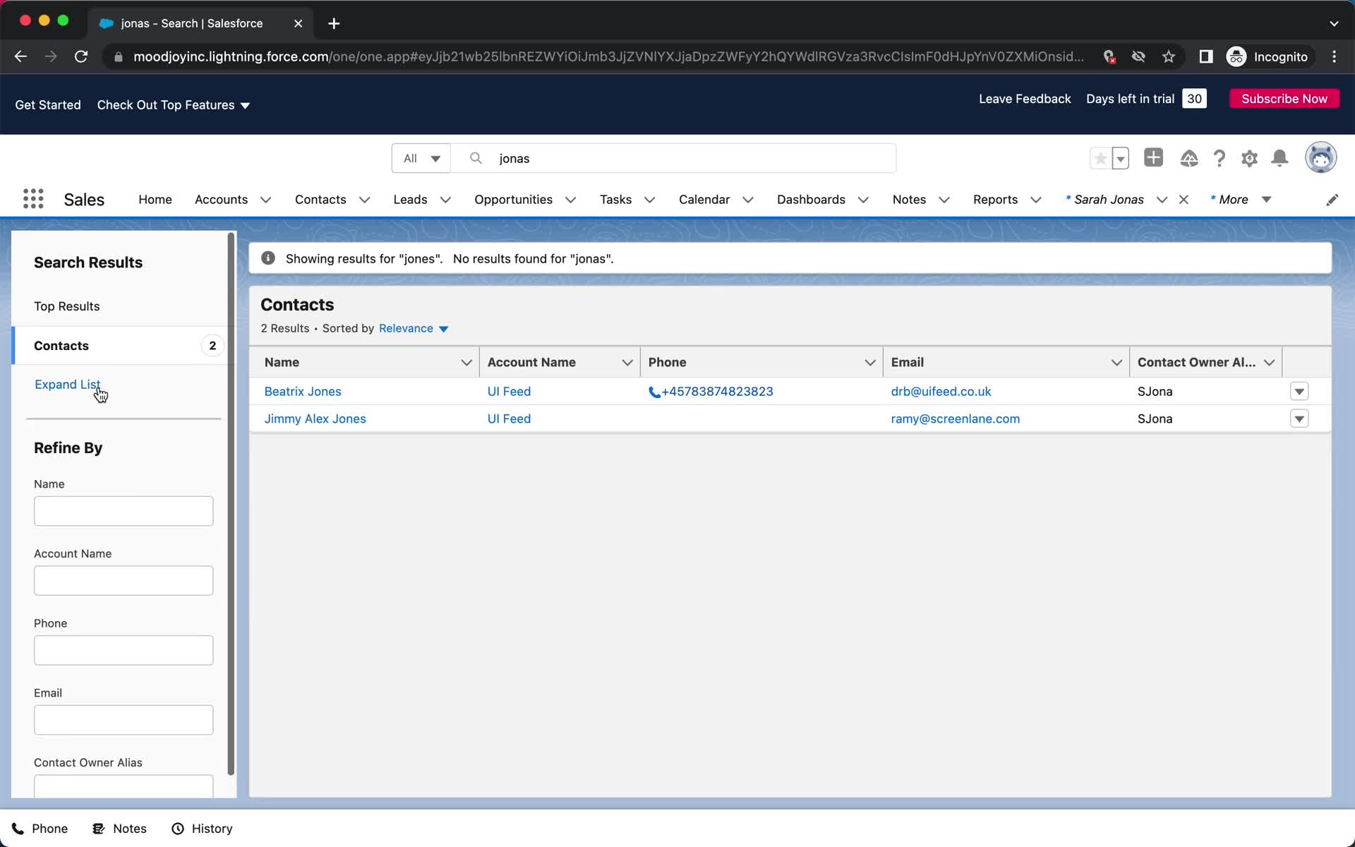 Searching on Salesforce video thumbnail