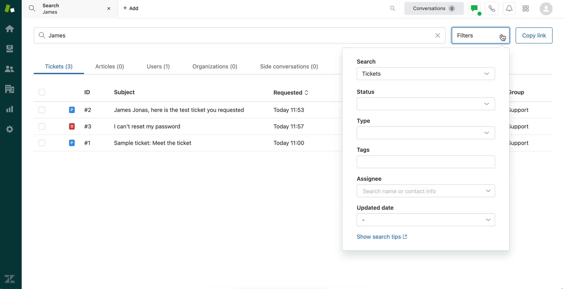 Searching on Zendesk video thumbnail