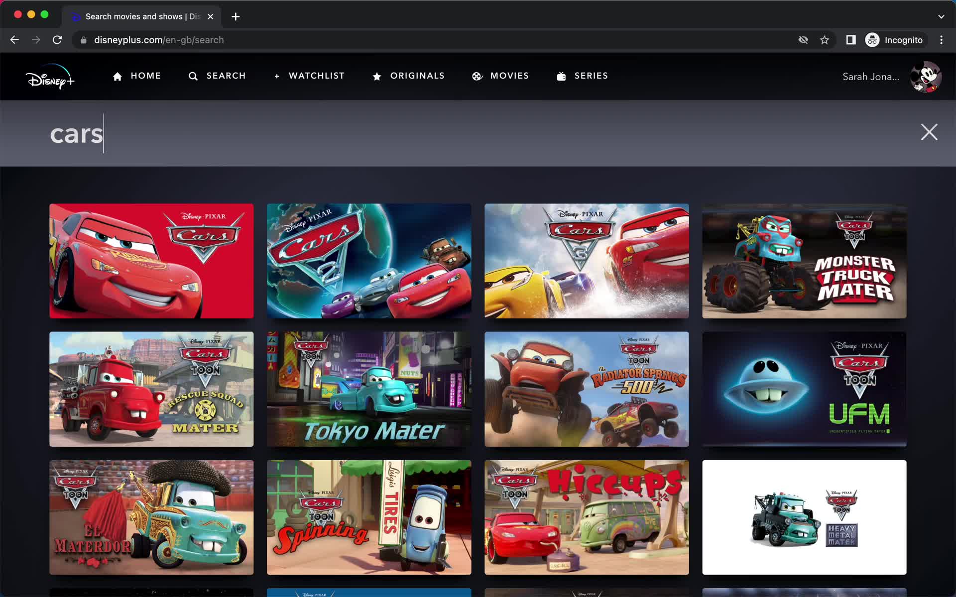 Searching on Disney+ video thumbnail