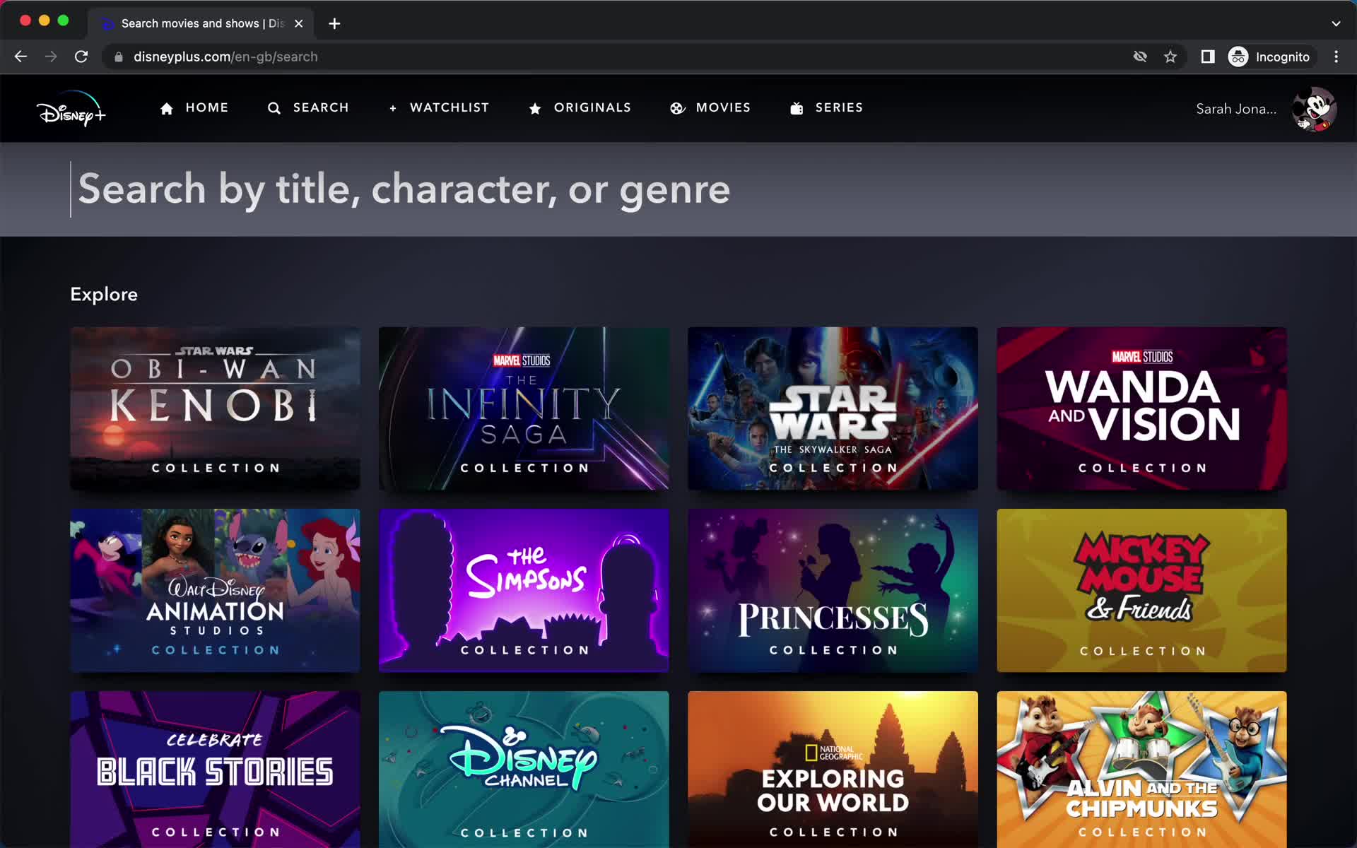 Searching on Disney+ video thumbnail