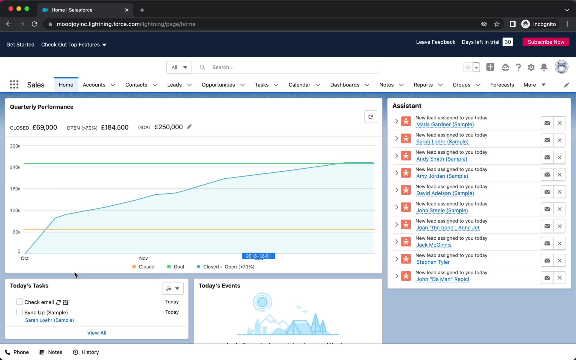 Analytics/Stats on Salesforce video thumbnail
