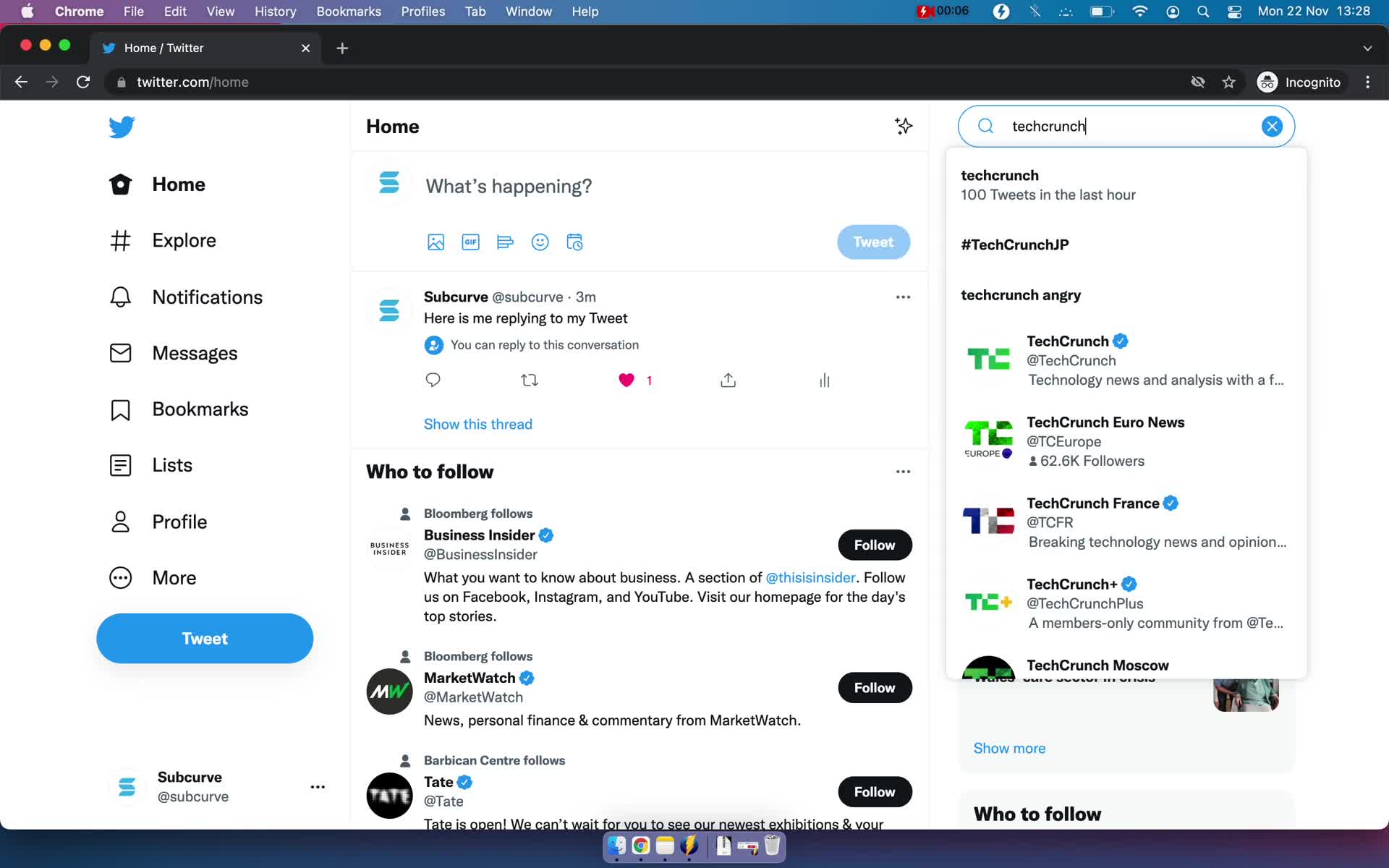 Searching on Twitter video thumbnail