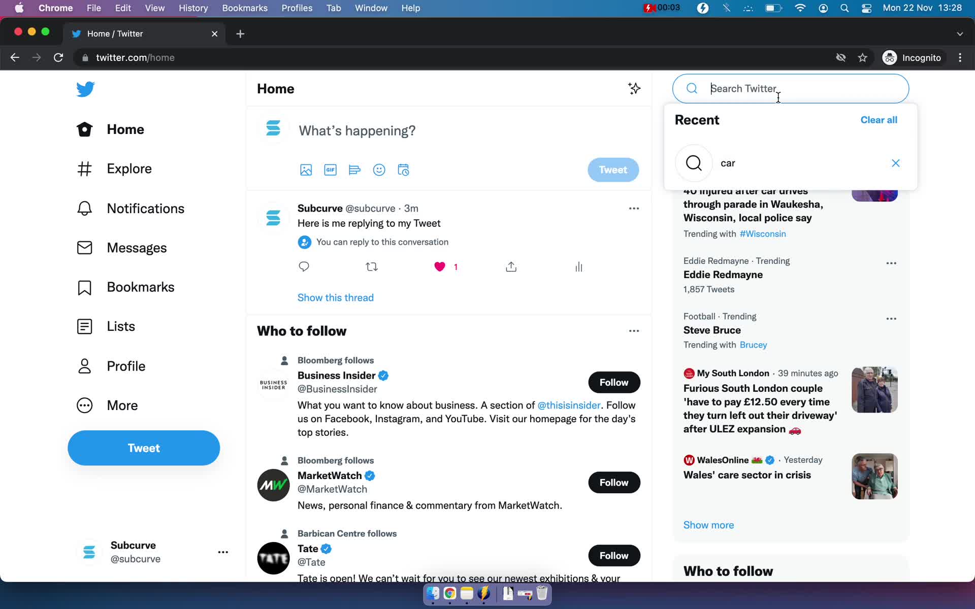 Searching on Twitter video thumbnail