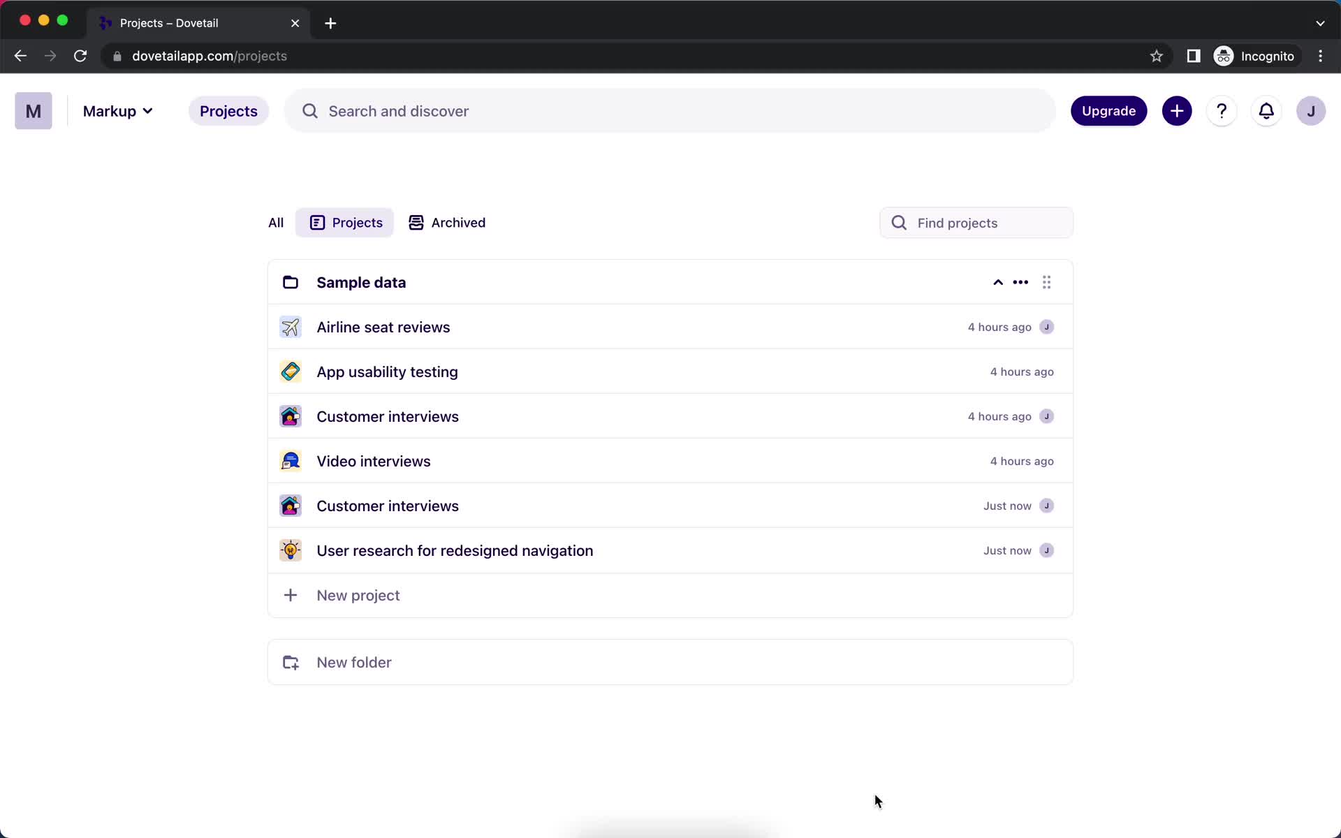 Upgrading your account on Dovetail video thumbnail