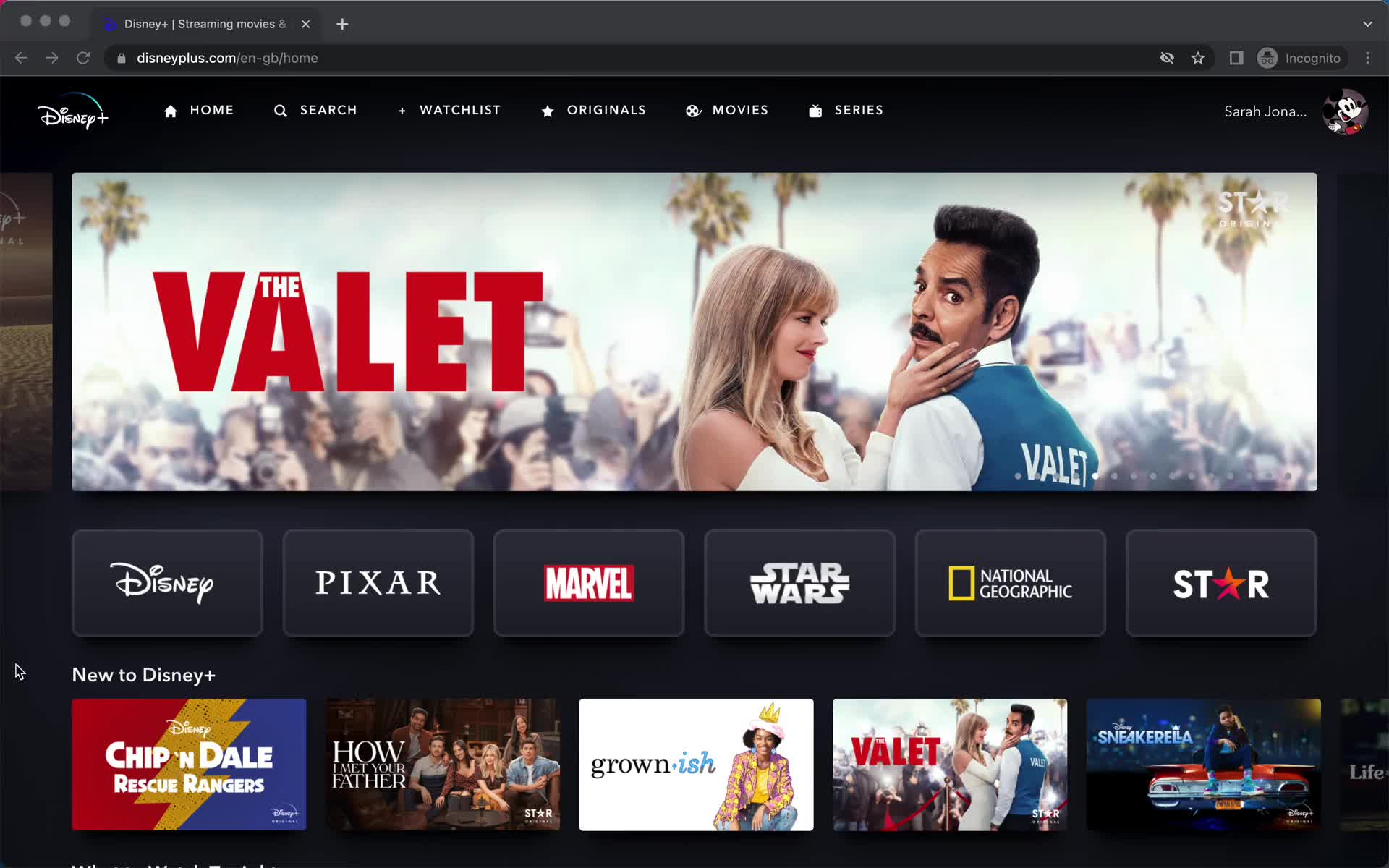 Watching videos on Disney+ video thumbnail
